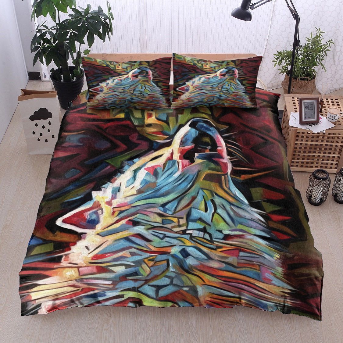 Dream Wolf Bedding Set