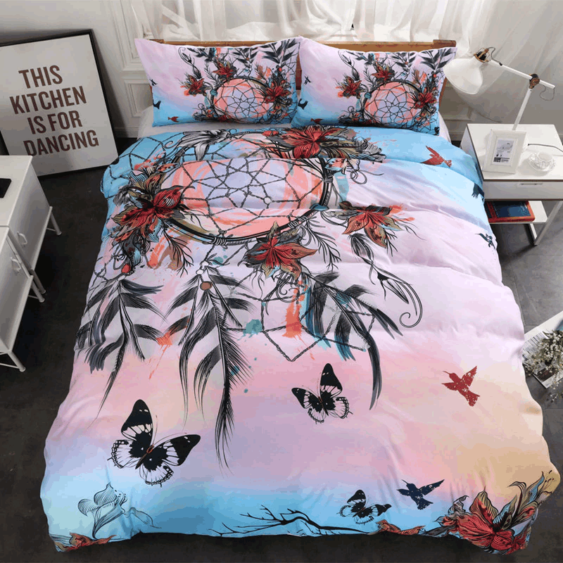 Dreamcatcher And Butterfly Bedding Set