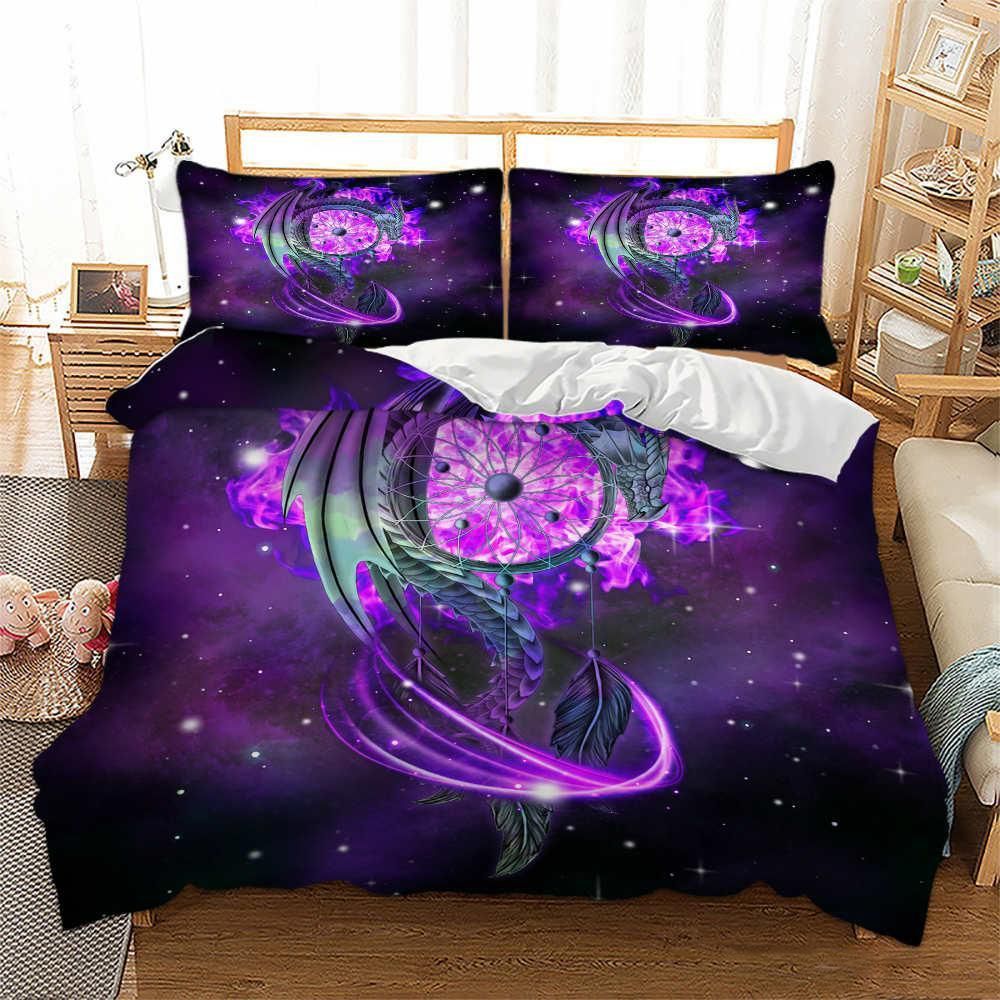 Dreamcatcher And Dragon Bedding Set