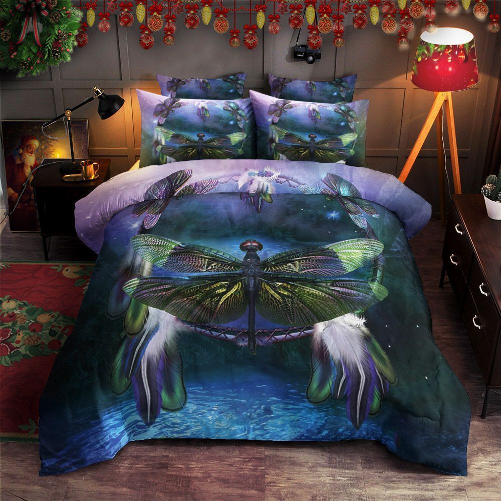 Dreamcatcher And Dragonfly Bedding Set