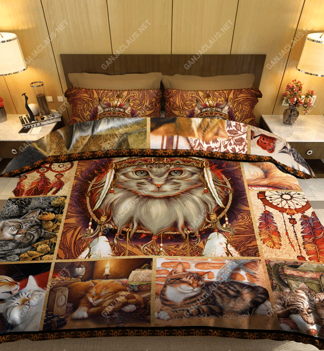 Dreamcatcher Cat Bedding Set