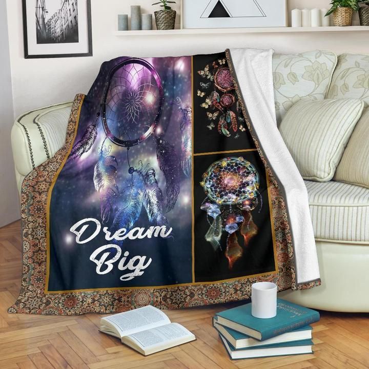 Dreamcatcher Sherpa Fleece Blanket