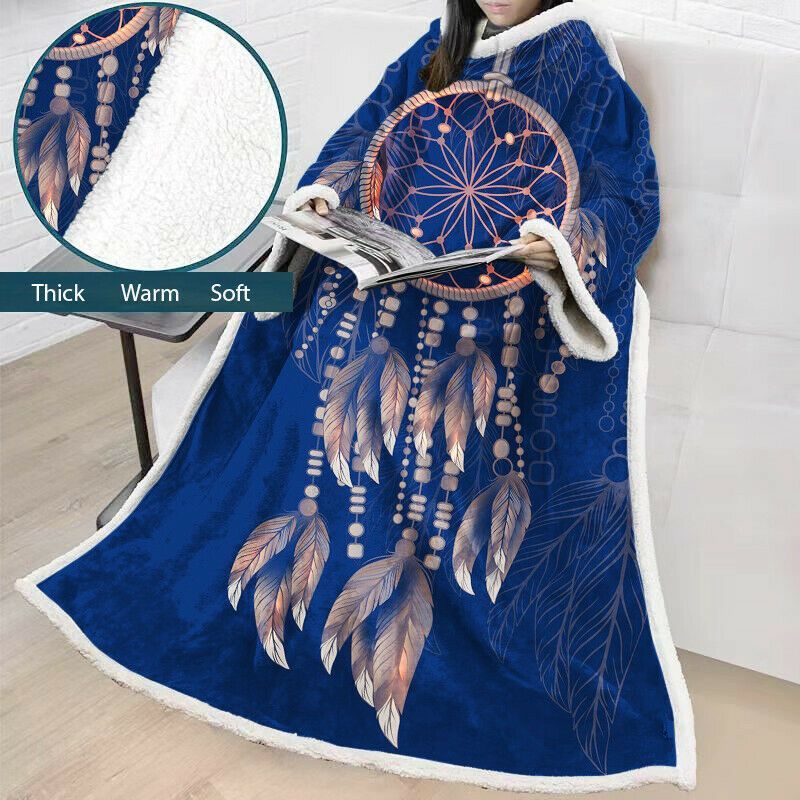 Dreamcatcher Sherpa Fleece Blanket