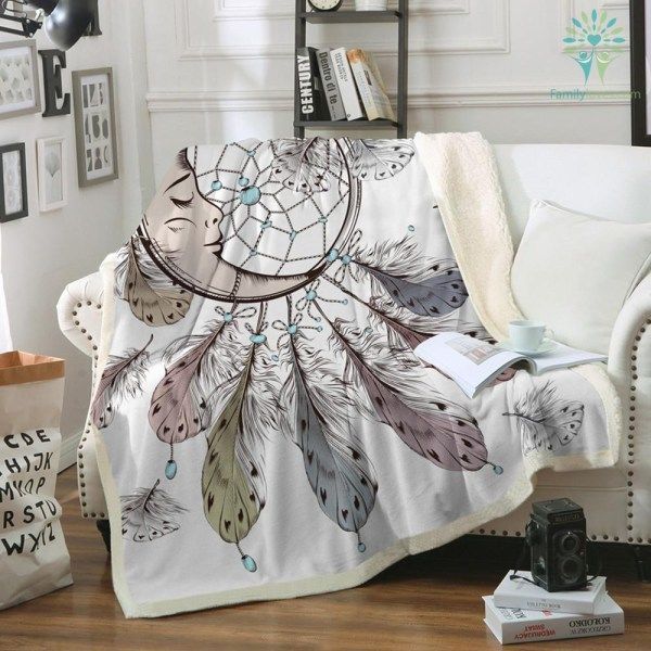 Dreamcatcher Sherpa Fleece Blanket