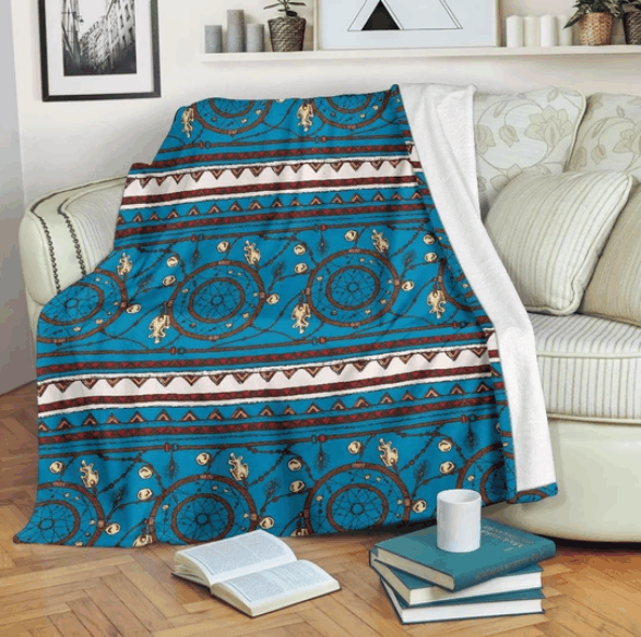 Dreamcatcher Sherpa Fleece Blanket
