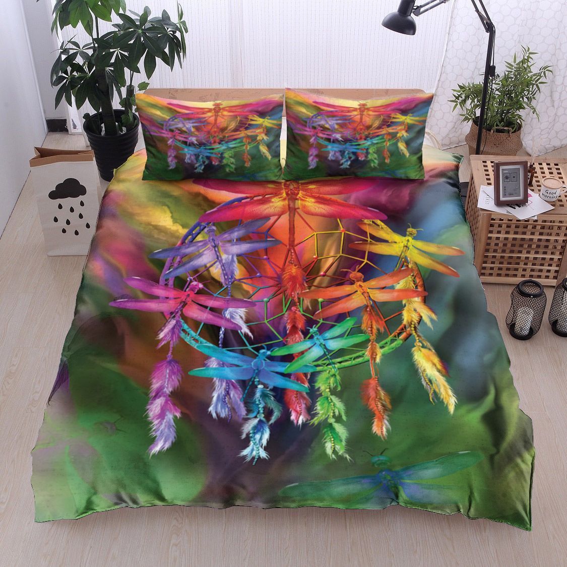 Dreamcatcher Dragonfly Bedding Set