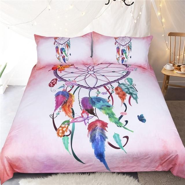 Dreamcatcher Heart Bedding Set