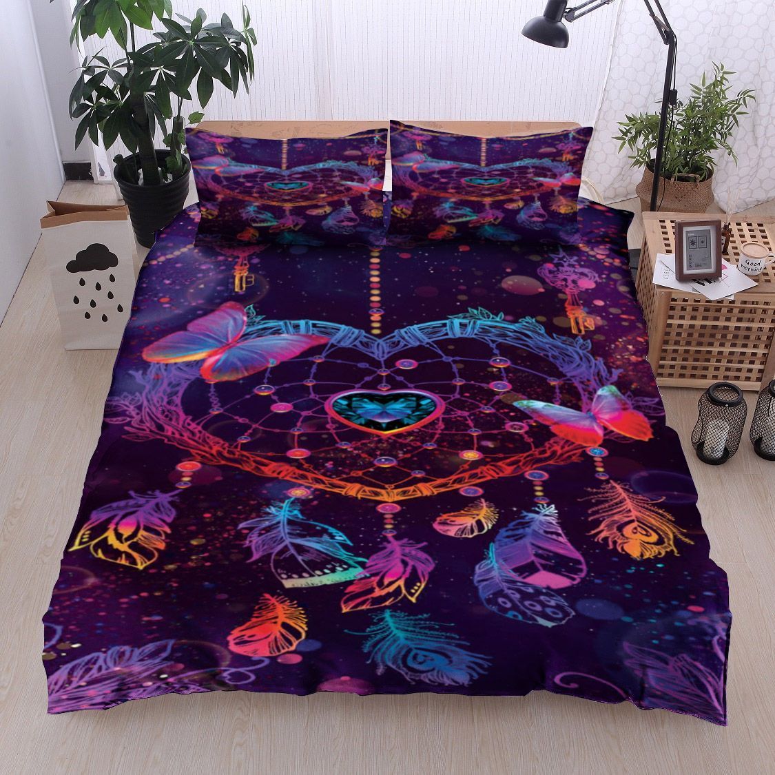 Dreamcatcher Hearts Bedding Set