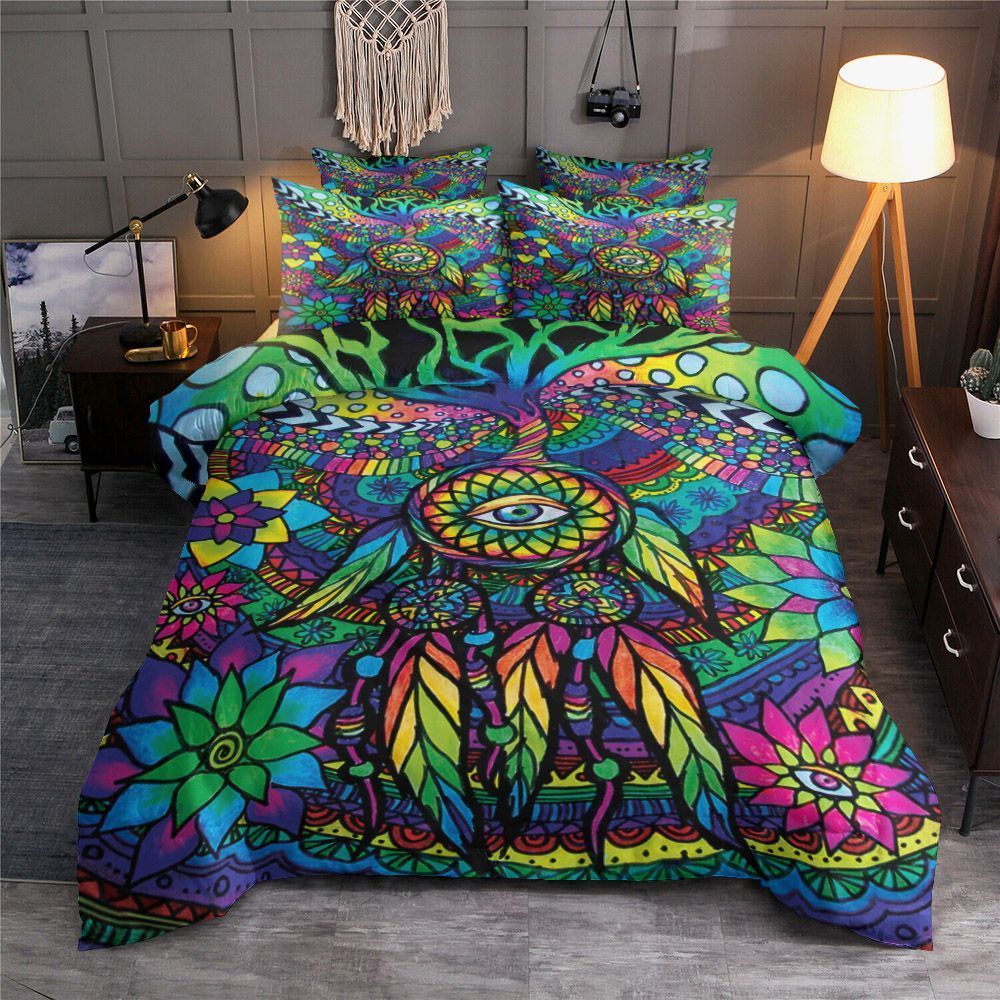 Dreamcatcher Hippie Bedding Set