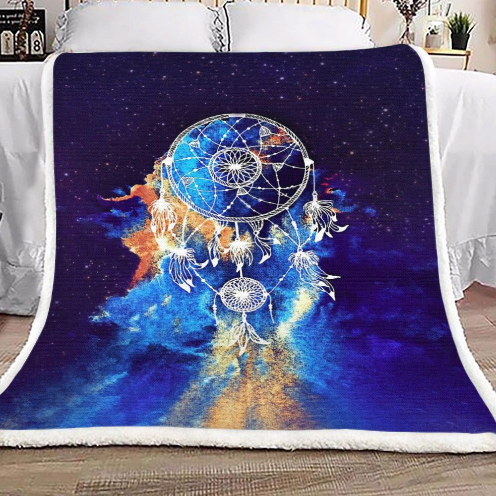 Dreamcatcher Sherpa Fleece Blanket
