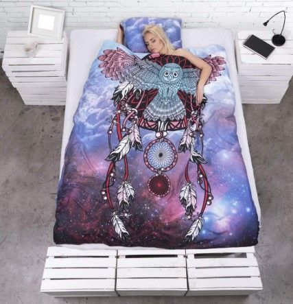 Dreamcatcher Owl Bedding Set