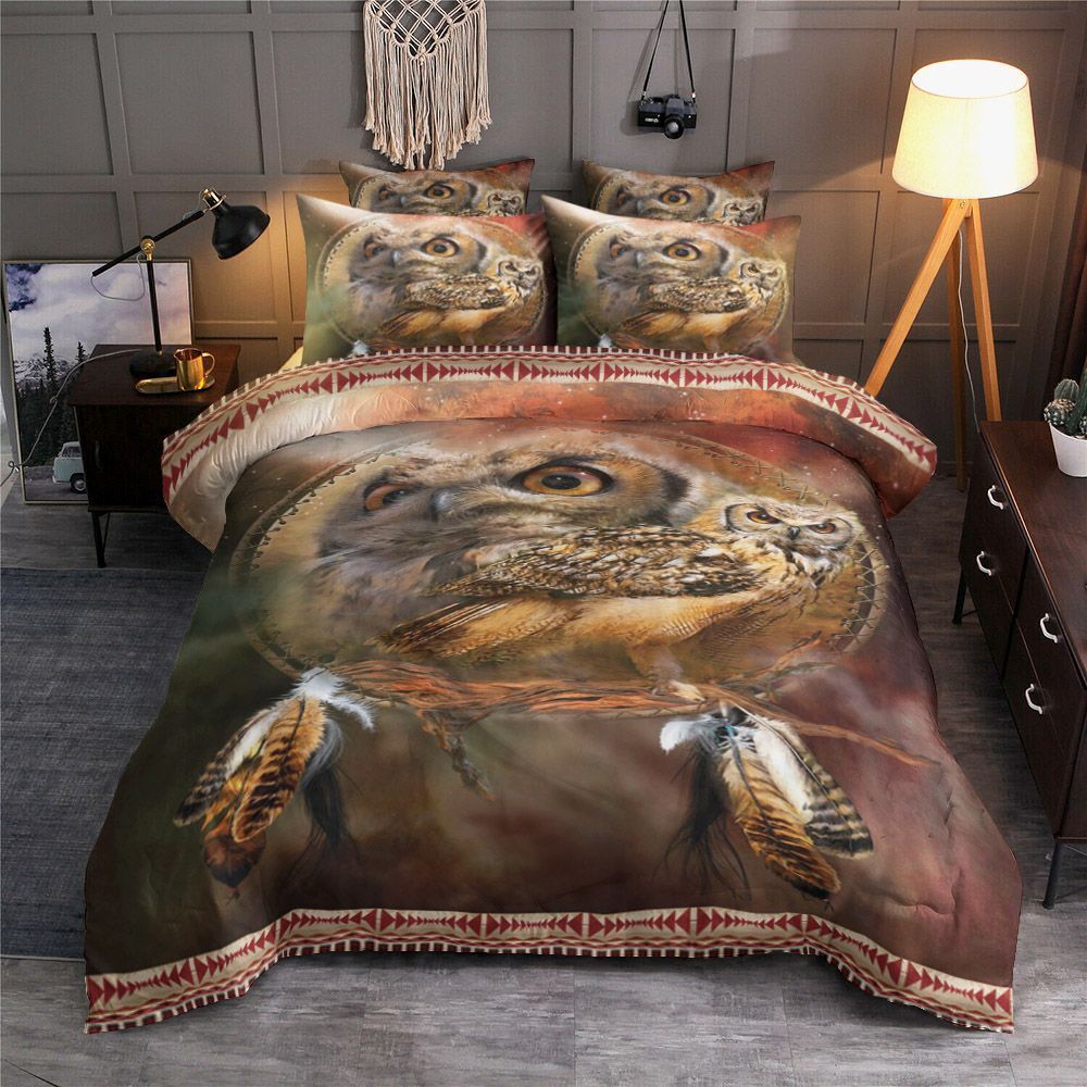 Dreamcatcher Spirit Of The Owl Bedding Set