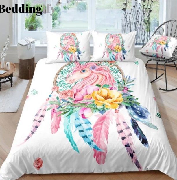 Dreamcatcher Unicorn Bedding Set