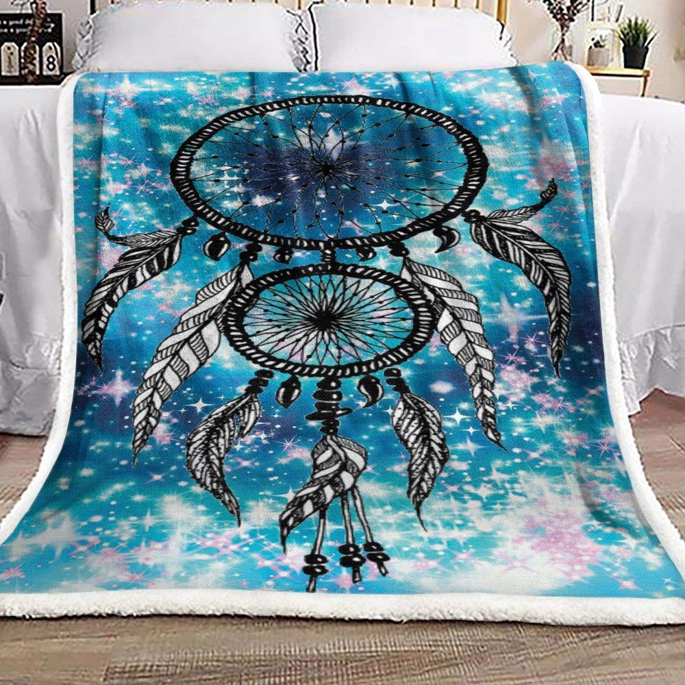 Dreamcatcher Sherpa Fleece Blanket