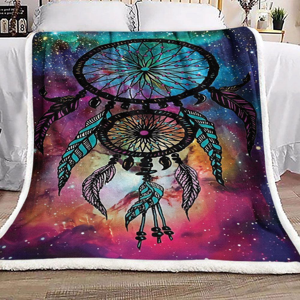 Dreamcatcher Sherpa Fleece Blanket
