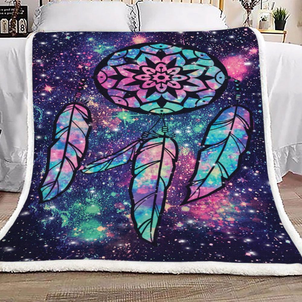 Dreamcatcher Sherpa Fleece Blanket