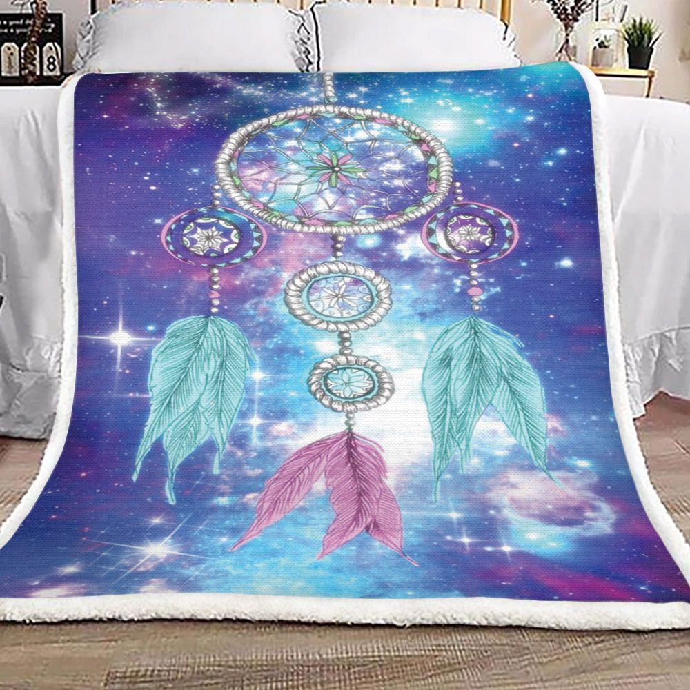 Dreamcatcher Sherpa Fleece Blanket