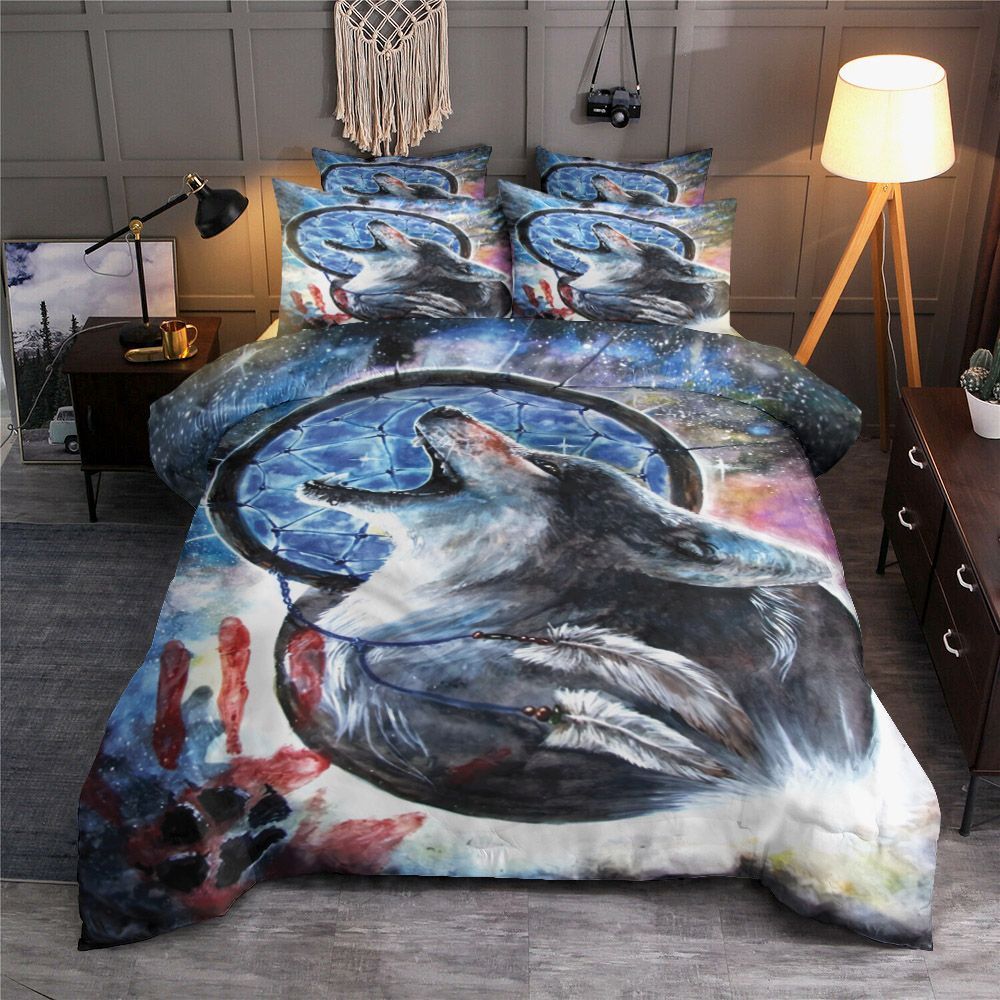 Dreamcatcher Wolf Bedding Set