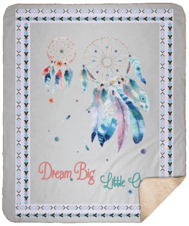 Dreamcatchers Sherpa Fleece Blanket