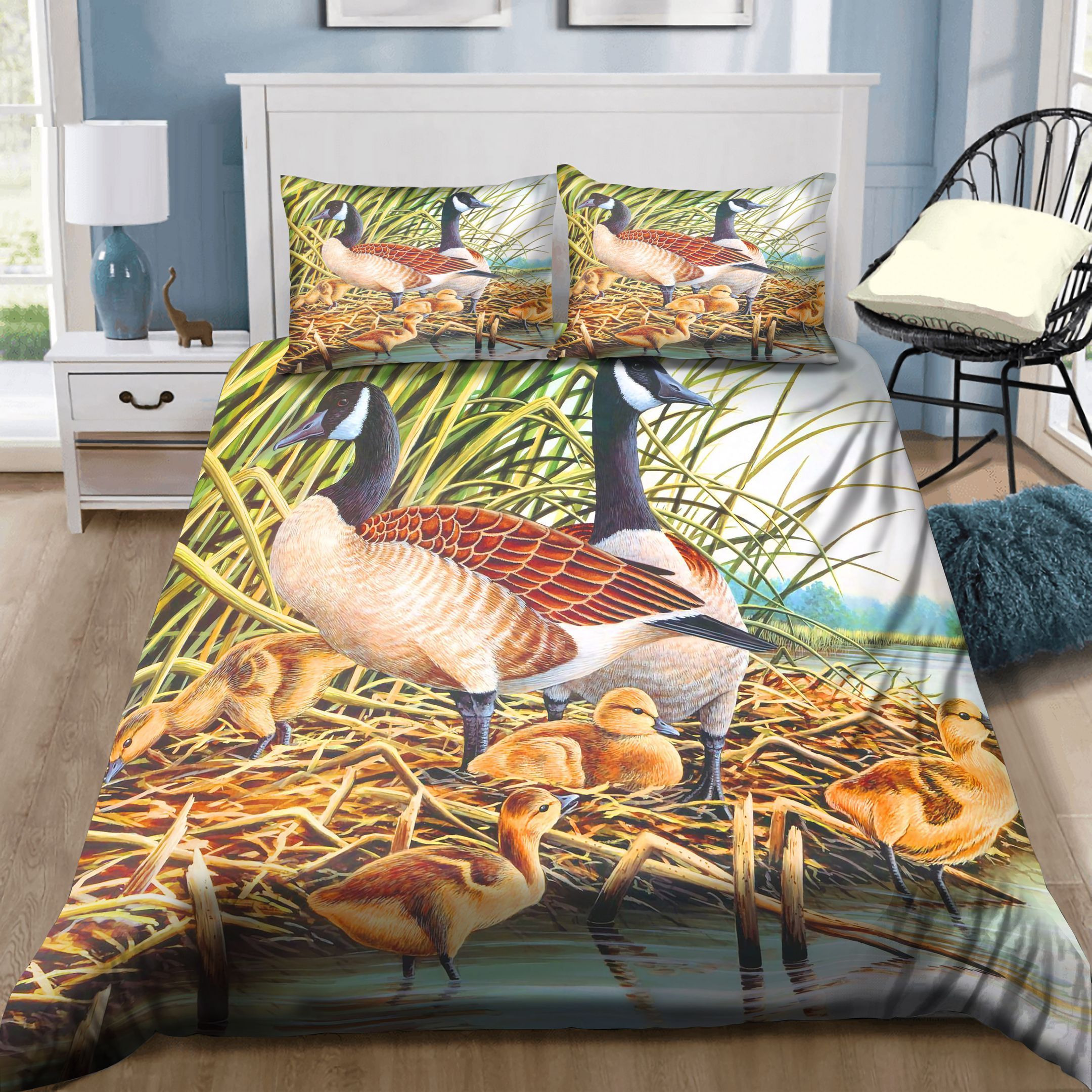 Duck Family Bedding Set