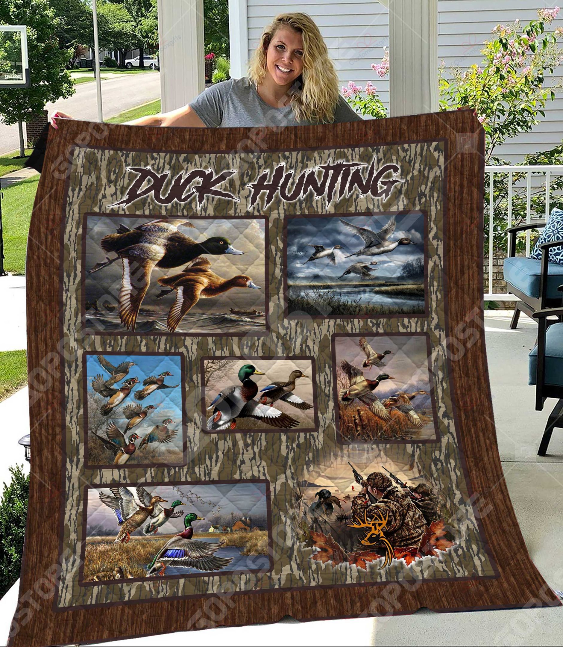 Duck Hunting Camo NC0709129CL Quilt Blanket