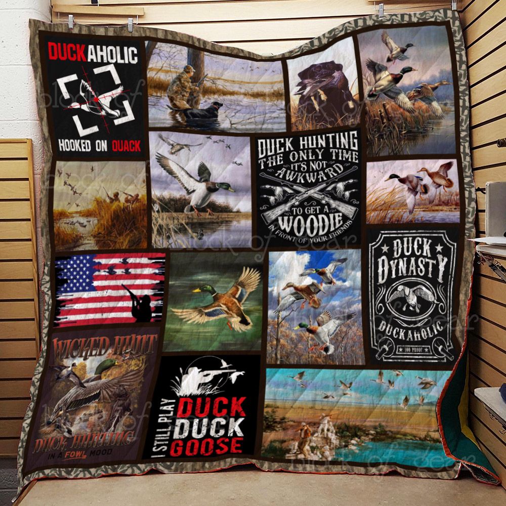 Duck Hunting Quilt Th655 Dhc11123295Dd