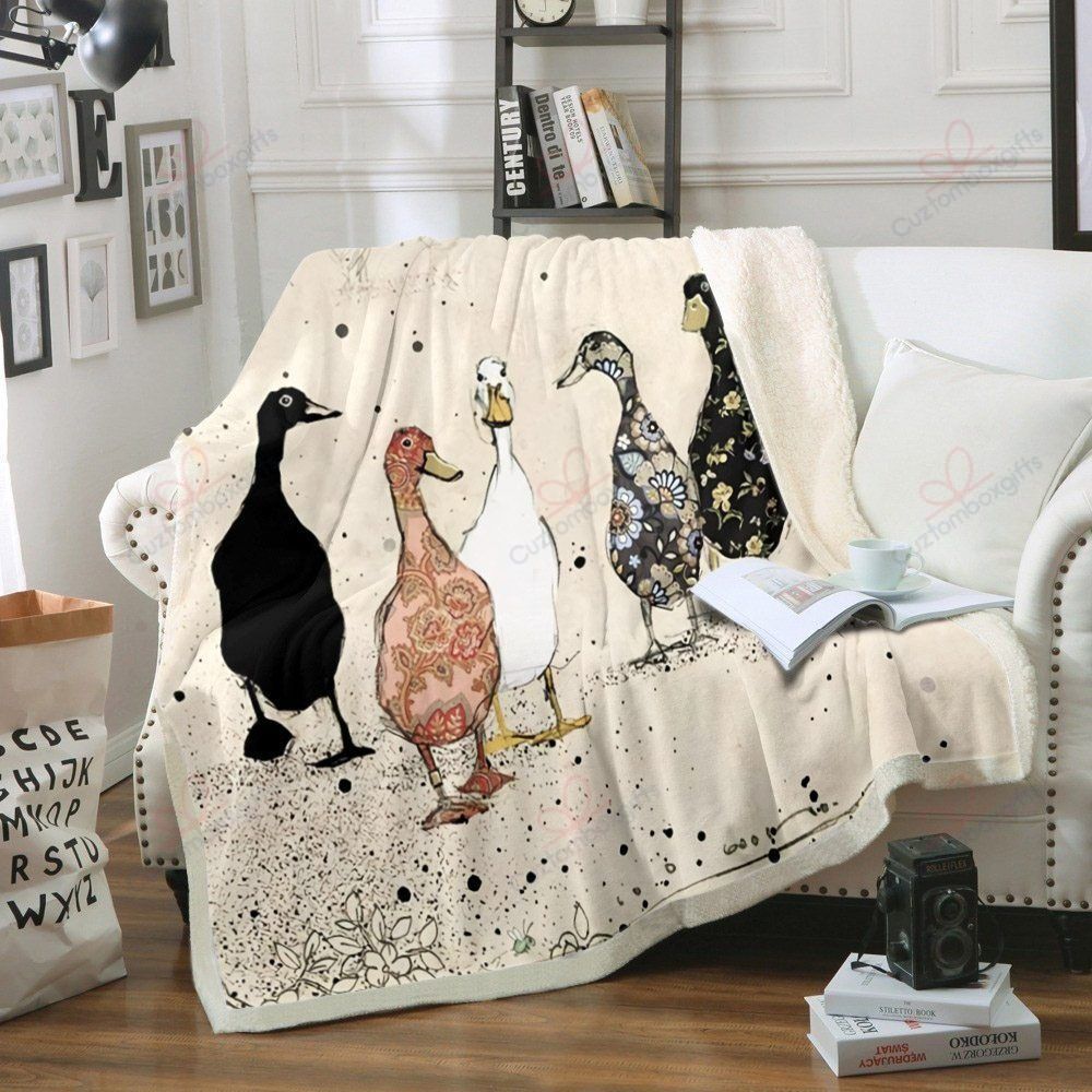 Duck Fleece Blanket