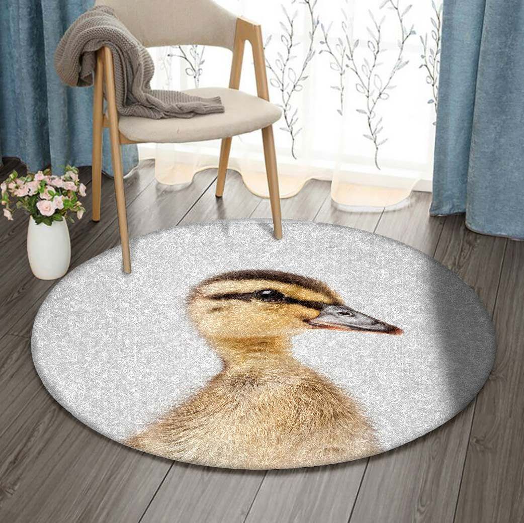 Duck Round Carpet