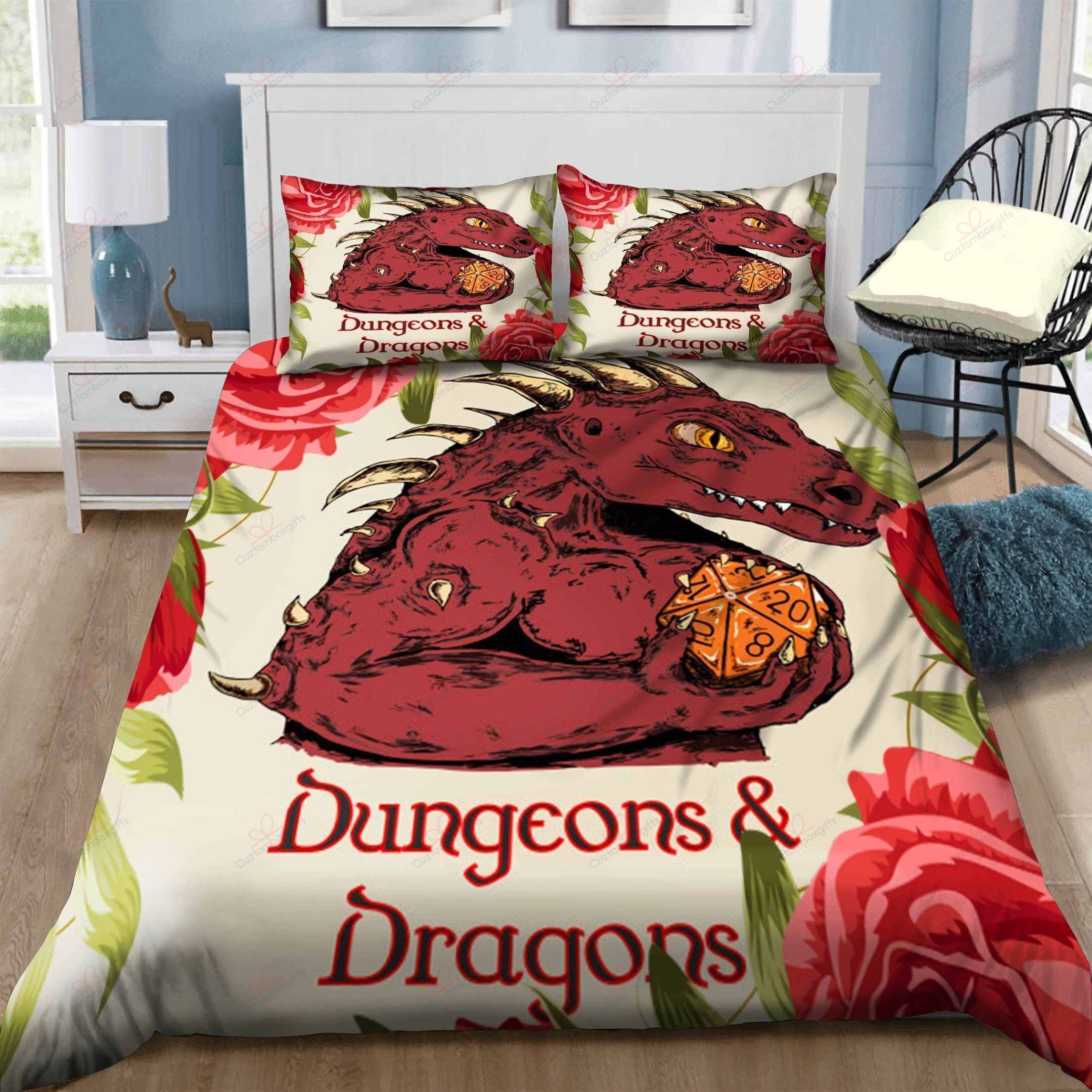 Dungeons And Dragons Bedding Set