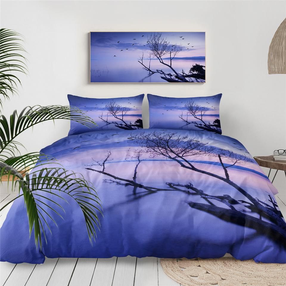 Dusk Over Lake Bedding Set