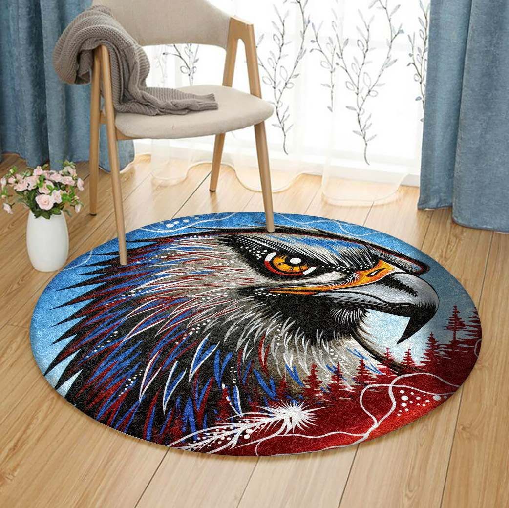Eagle Round Carpet