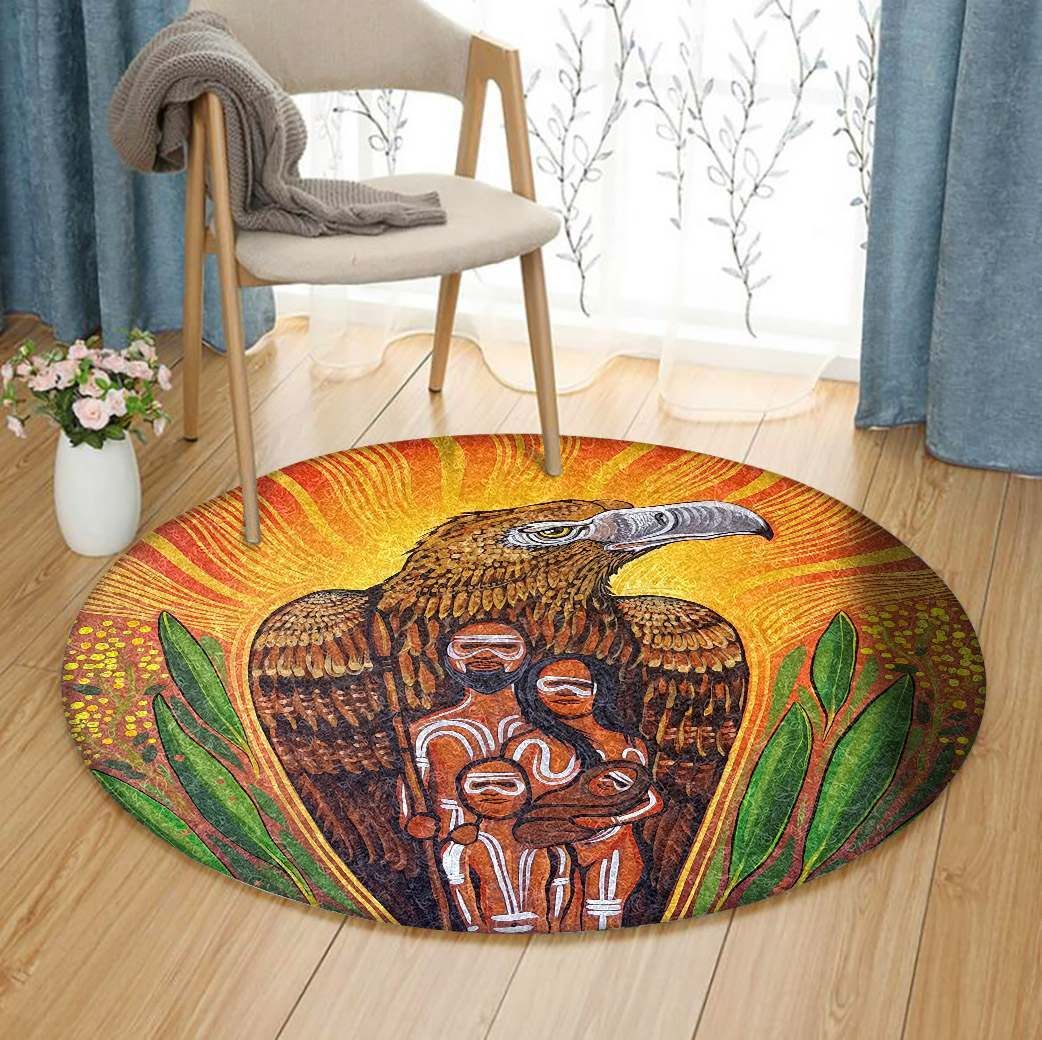 Eagle Africa Round Carpet