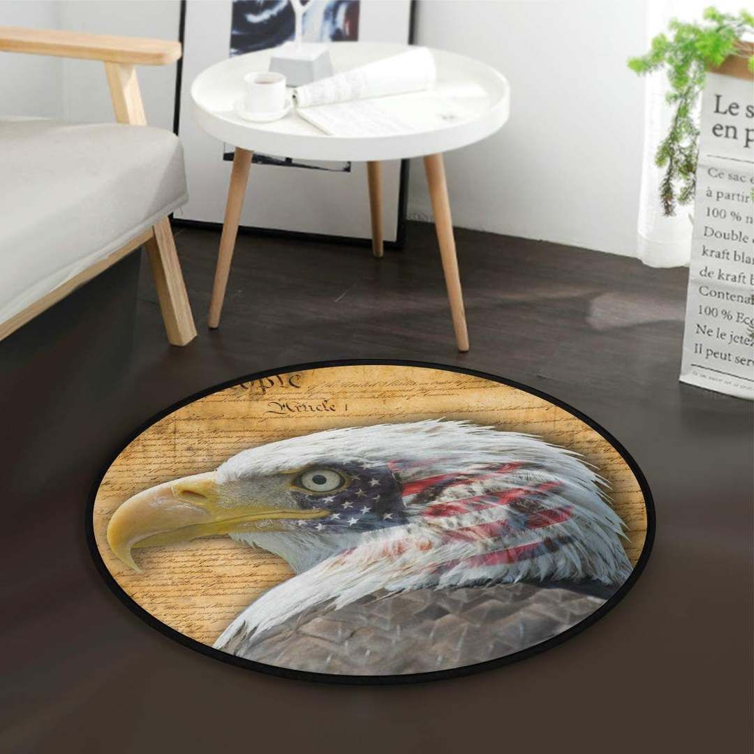 Eagle Round Carpet