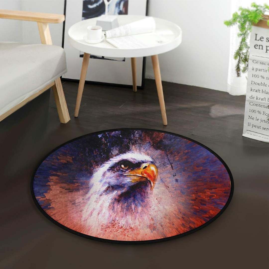 Eagle Round Carpet