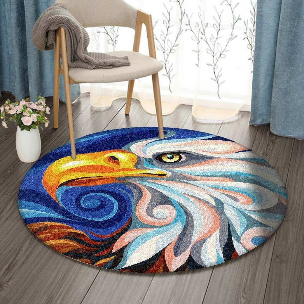 Eagle Round Carpet