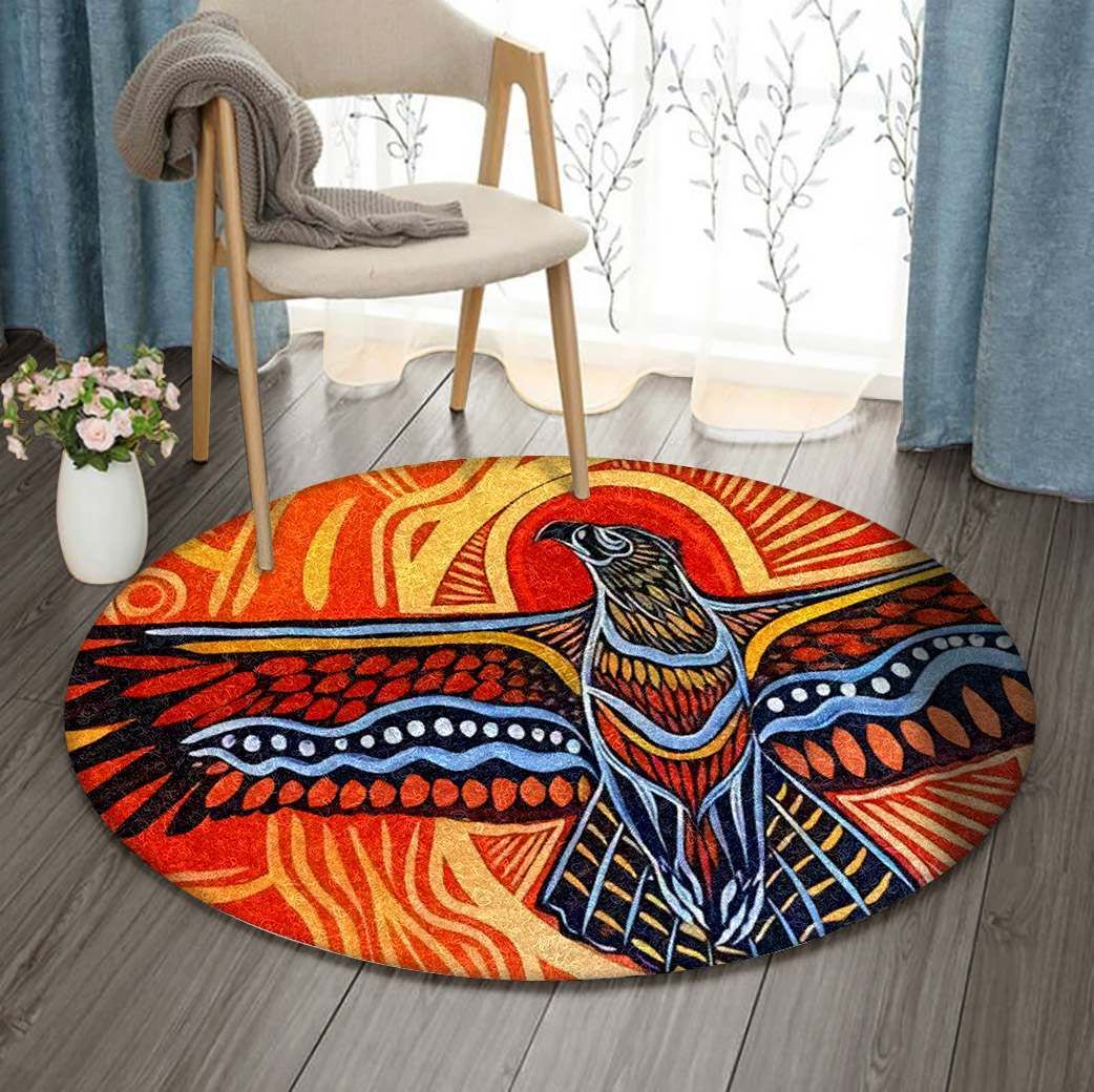 Eagle Round Carpet