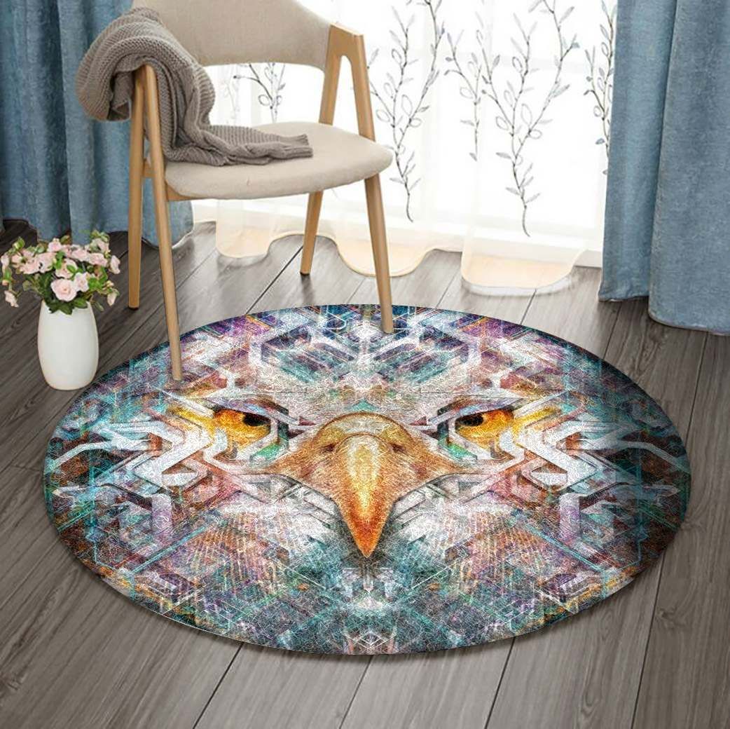 Eagle Round Carpet