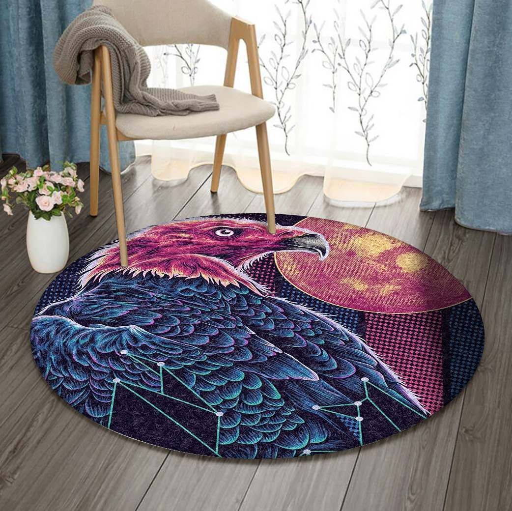 Eagle Round Carpet