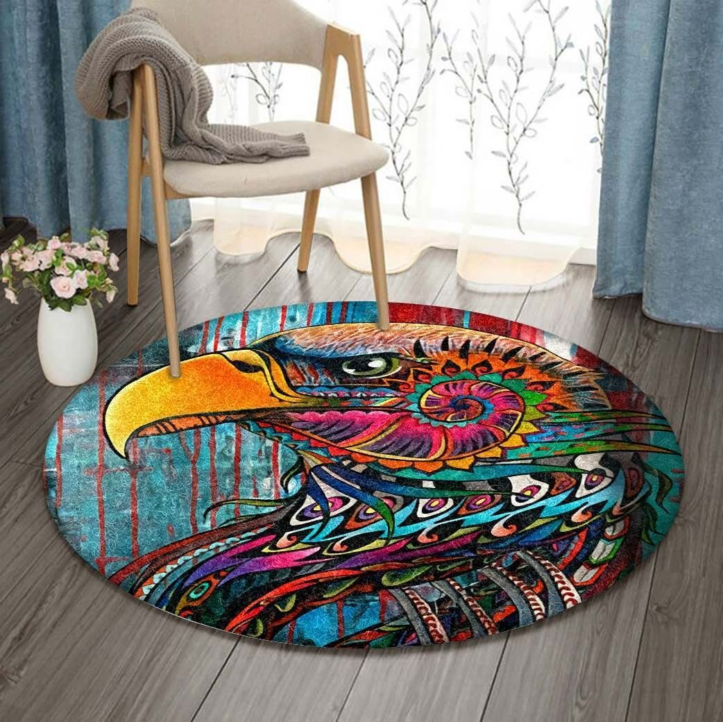 Eagle Round Carpet