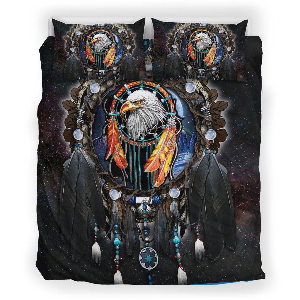 Eagle Dreamcatcher Native American Bedding Set
