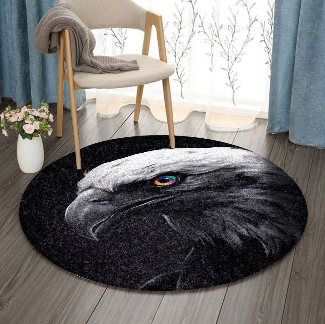 Eagle Round Carpet