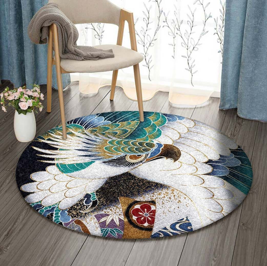 Eagle Round Carpet