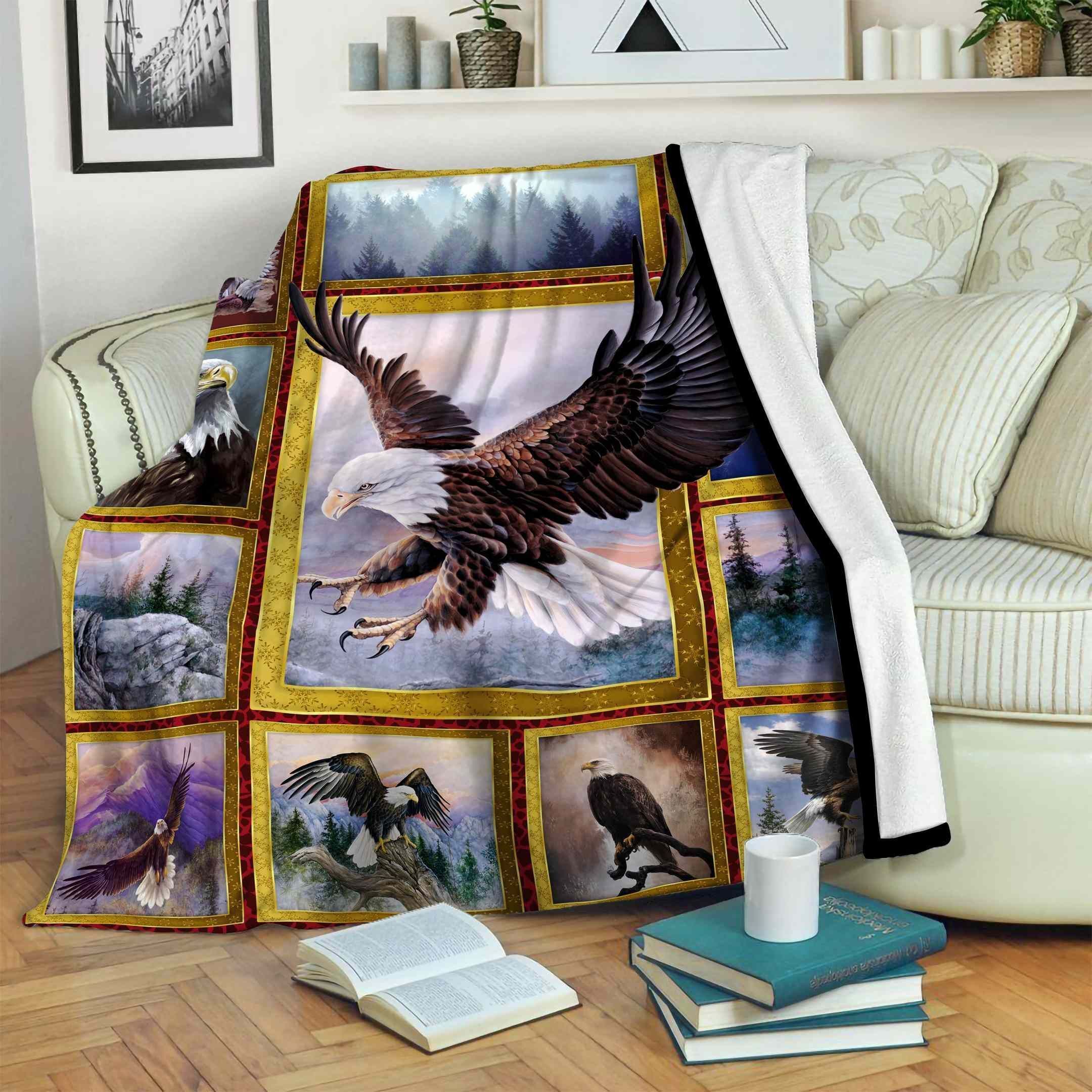 Eagle Fleece Blanket