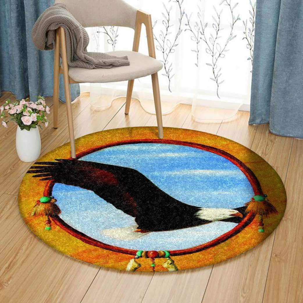 Eagle Round Carpet