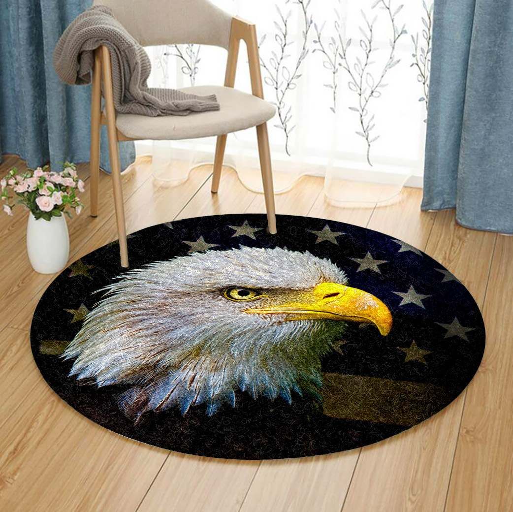 Eagle Round Carpet