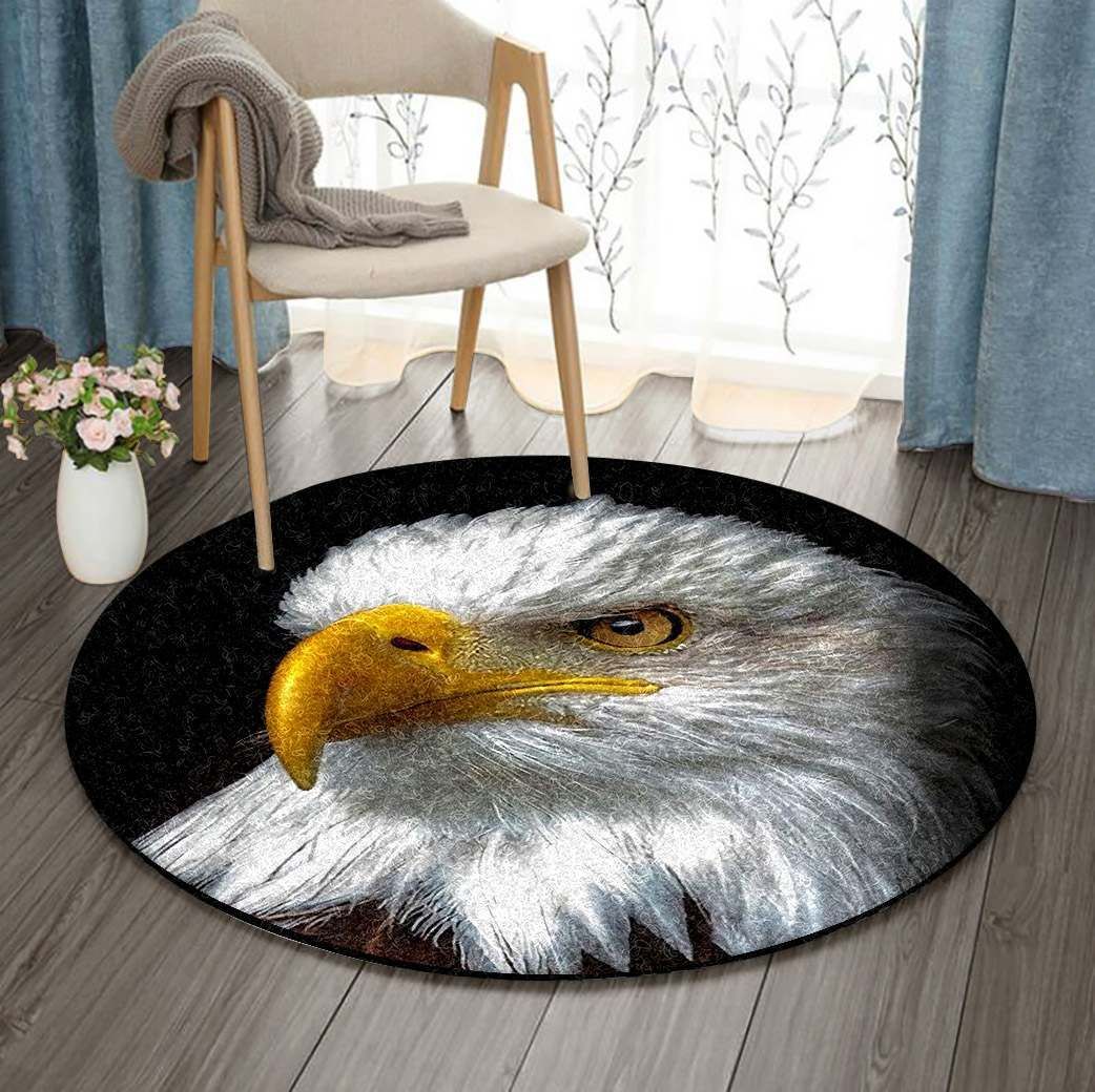 Eagle Round Carpet