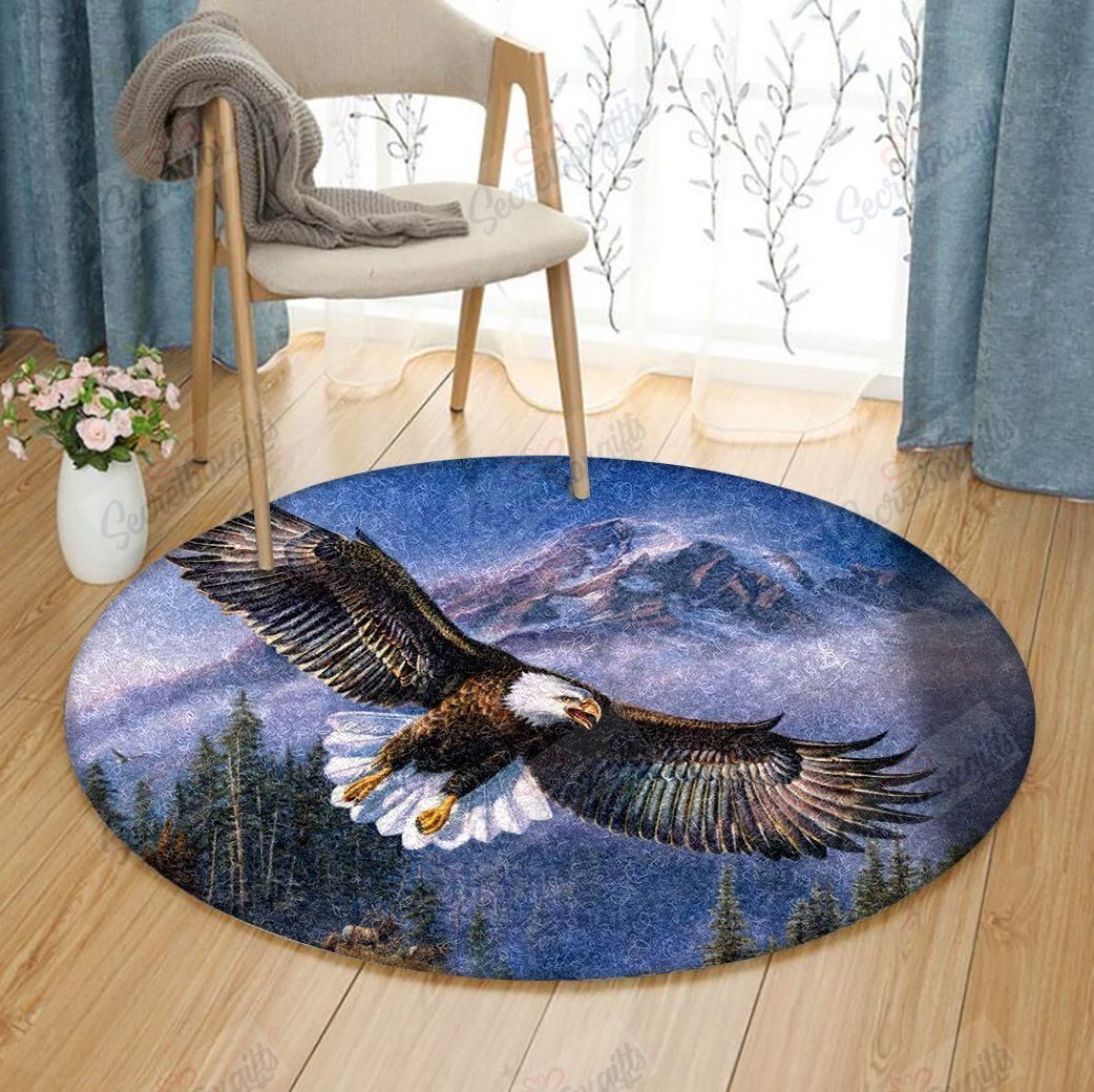 Eagle Round Carpet
