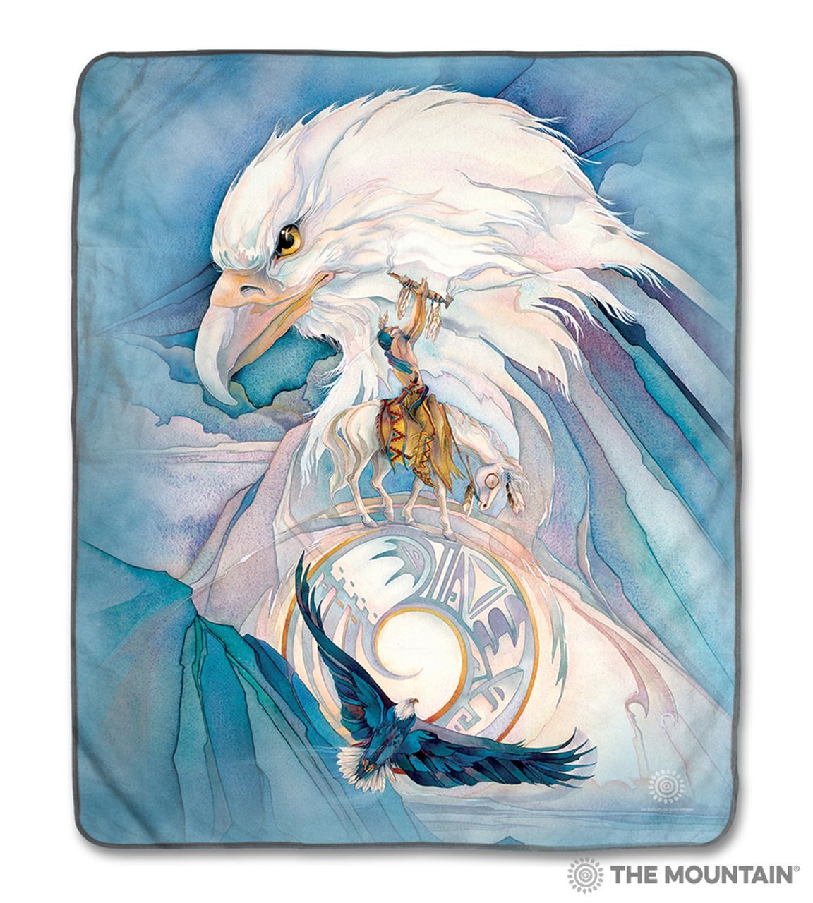 Eagle Peace Native Sherpa Fleece