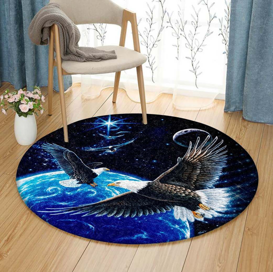 Eagle Round Carpet