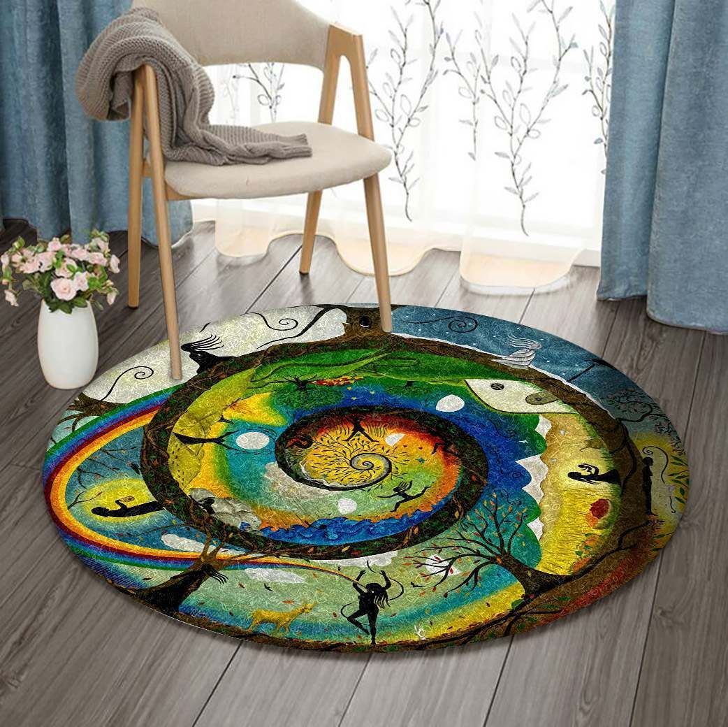 Earth Soul Round Carpet